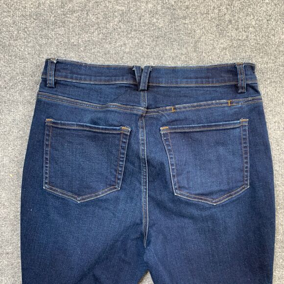 Duluth Trading Jeans Womens 8 Short Denim 27 Inch Inseam Mid Rise Skinny Ankle - Picture 10 of 13